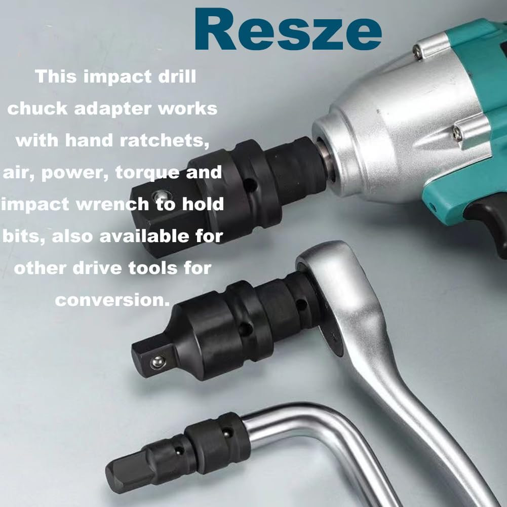2PCS 1/2"To 3/8" Impact Socket Adapter and Reducer Set | Drive Socket Adapter Se