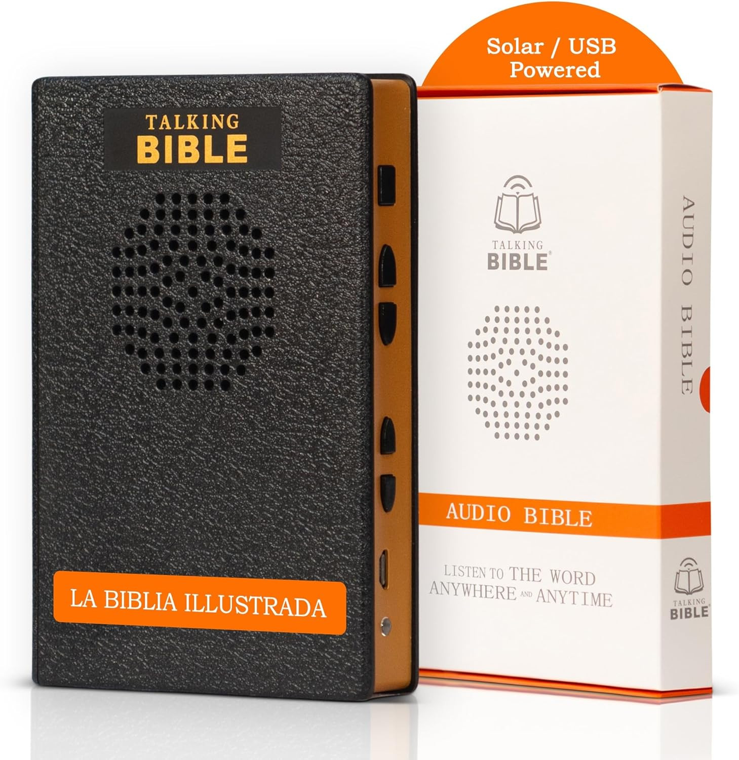 Spanish Talking Bible - Electronic Bible/Biblia Audio Player in Spanish/Español