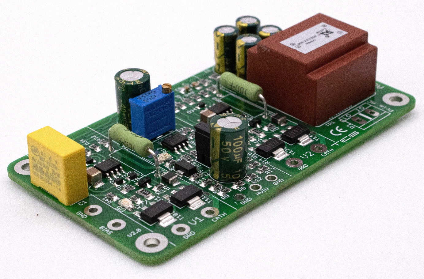 Auto Bias Module for two tubes (one PCB to control 2 power tubes)