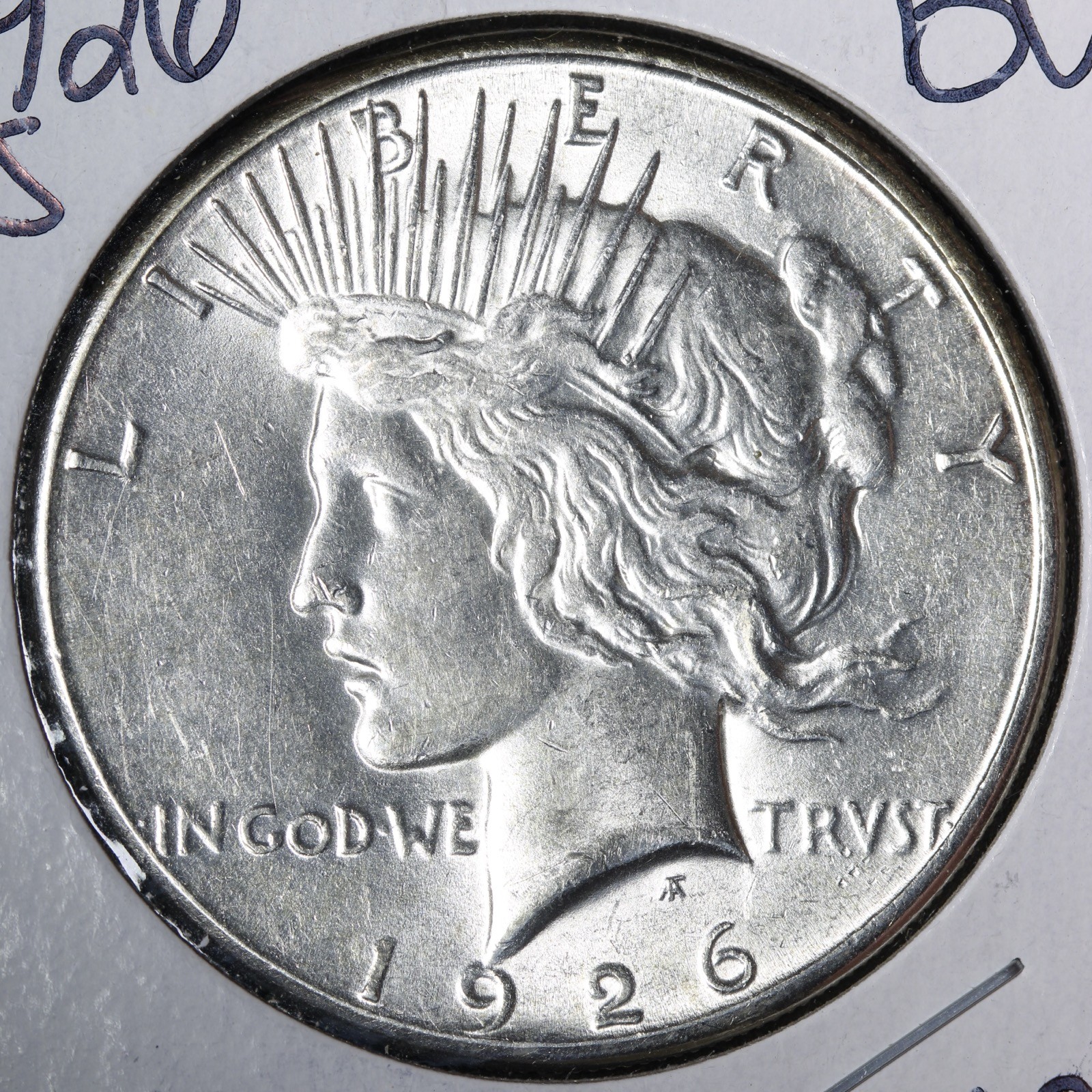 1926-S Peace Silver Dollar BU *UNCIRCULATED* MS E369 TWHN