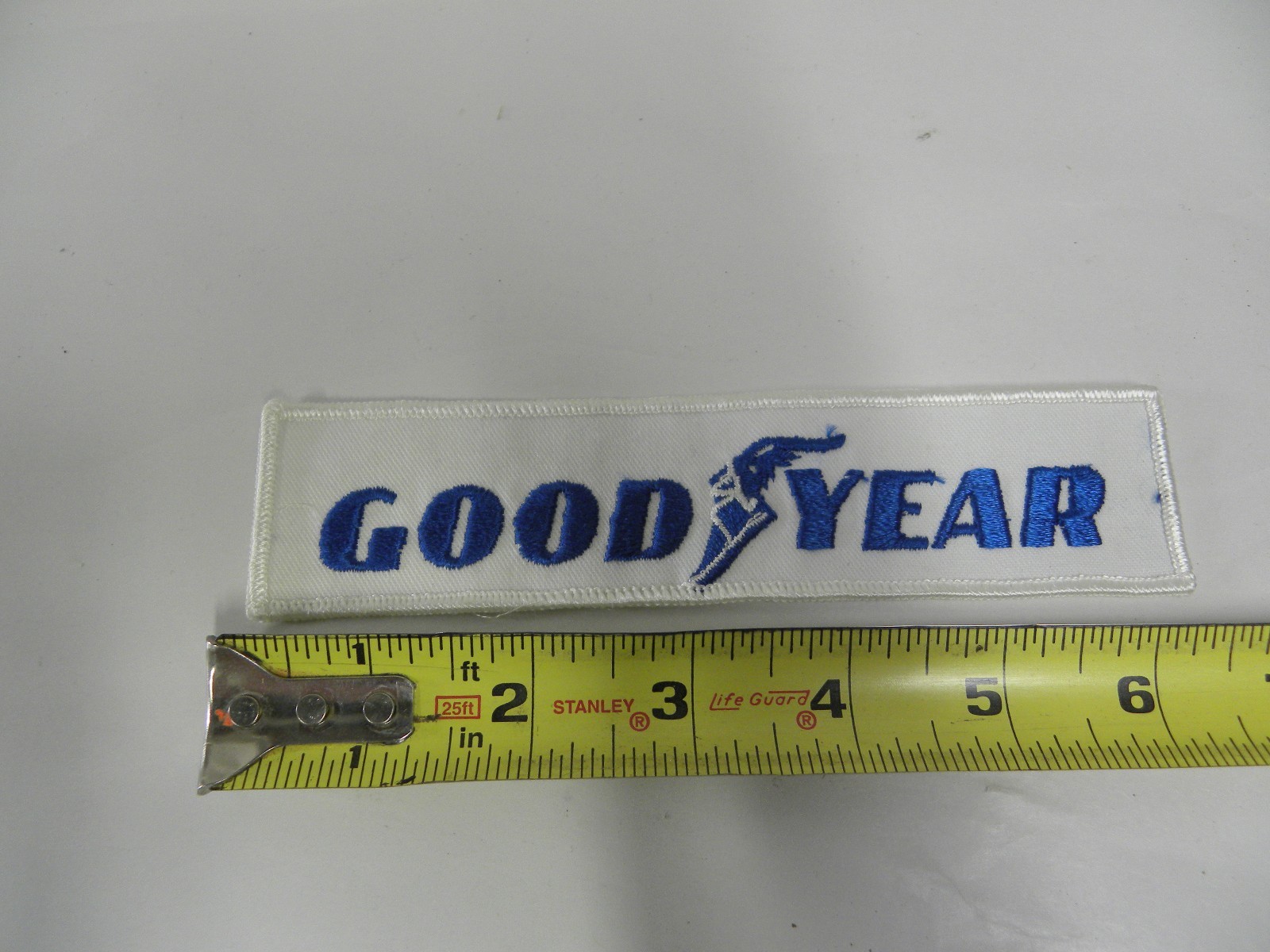 UNUSED Vintage Goodyear Tire Coat Jacket Patch (A3)