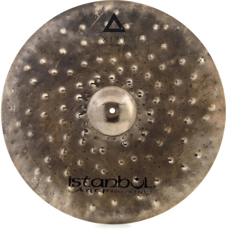 Istanbul Agop Xist Dry Dark Brilliant Crash Cymbal - 22 inches