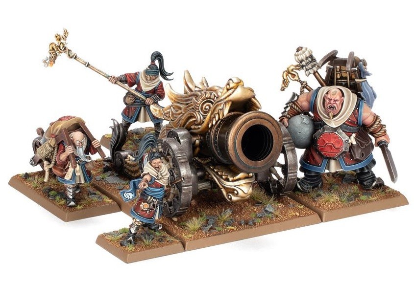 CATHAYAN GRAND CANNON / ROCKETS Grand Cathay *New on Sprue* Warhammer Old World