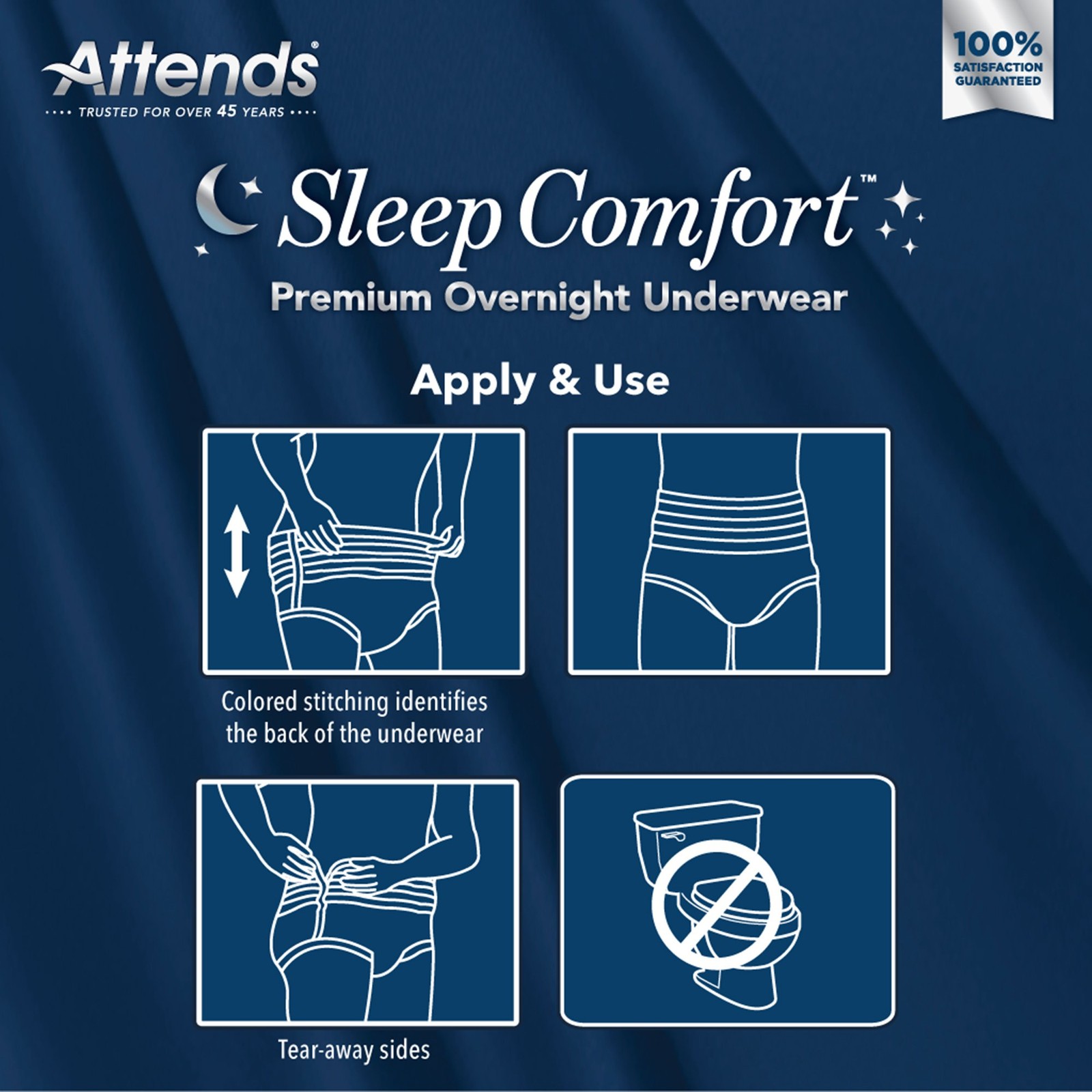 Attends Disposable Underwear Medium 74 72 Ct