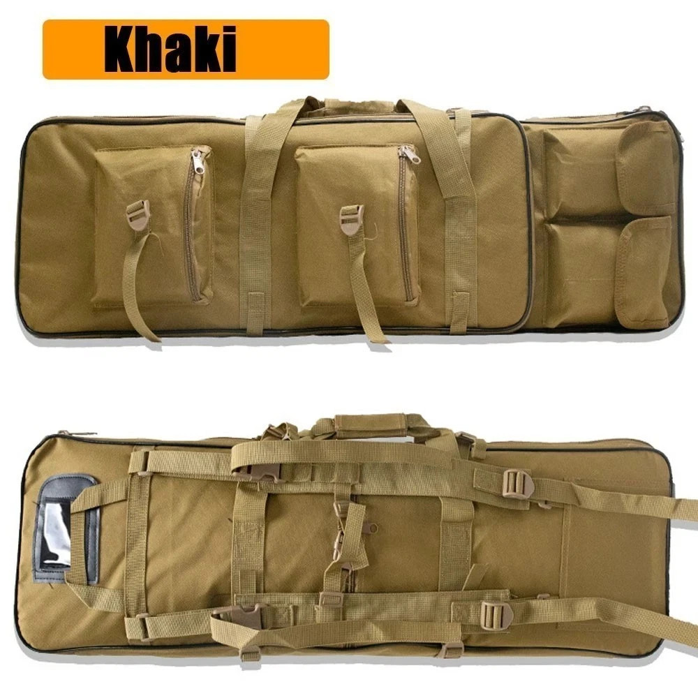 45" Tactical Rifle Bag Carbine Range Gun Padded Soft Carry Case Backpack