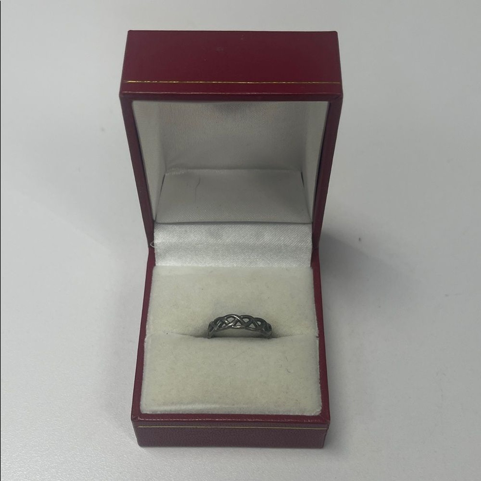 Adjustable Celtic Weave Sterling Silver Women's Ring/Toe Ring