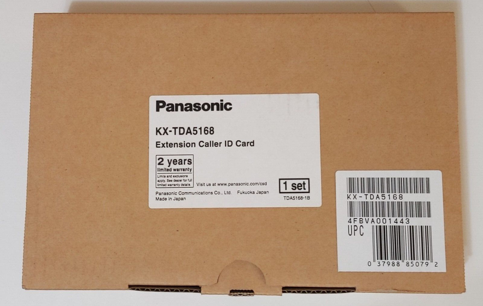 Panasonic KX-TDA5168 EXT-CID Extension Caller ID Card KX-TDA50 New NOS Sealed
