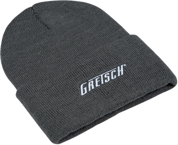 099-4782-006 Genuine Gretsch Embroidered Logo Beanie Gray