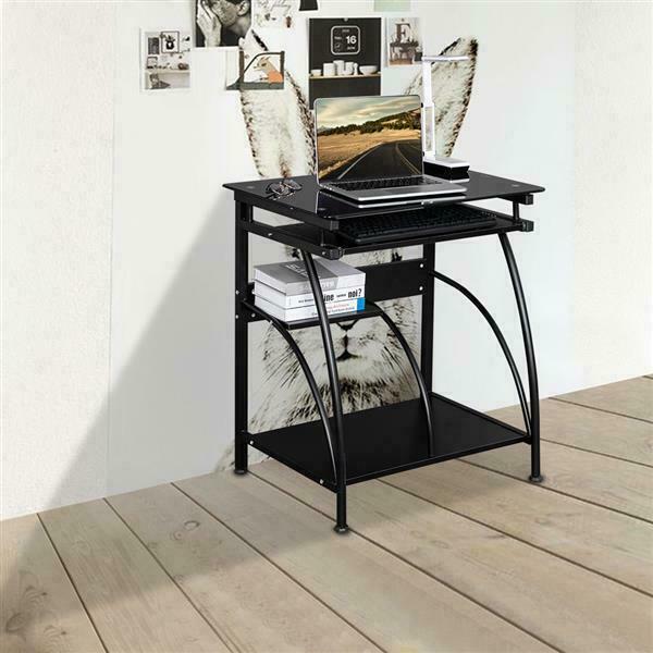 US 29" Integrated Home Office Computer Desk Laptop Home Study Workstation Table