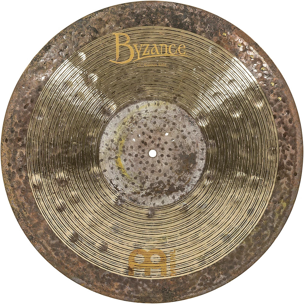 MEINL Byzance Jazz Ralph Peterson Signature Nuance Ride Cymbal w/Rivets 21 in.