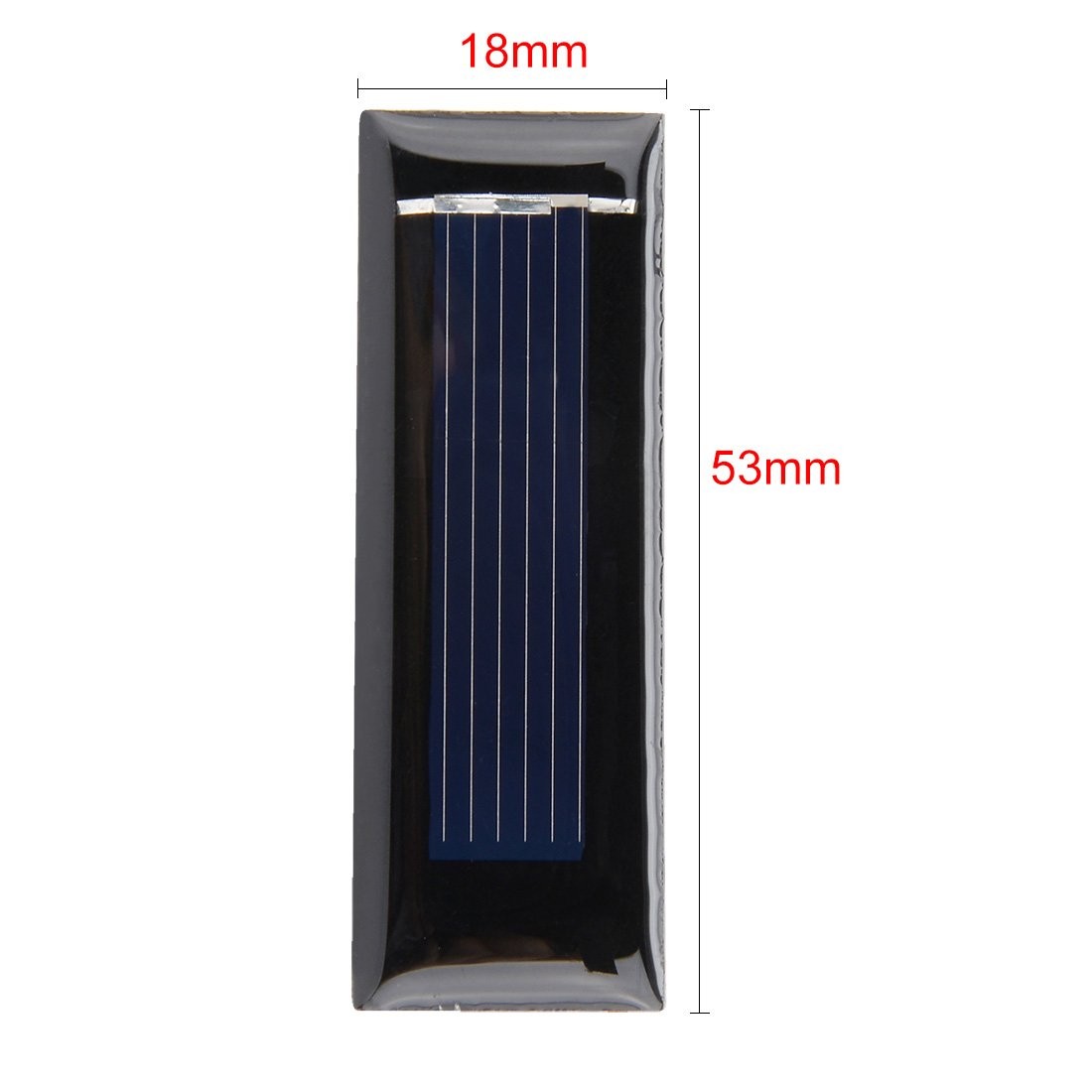 uxcell® 5Pcs 0.5V 100mA Poly Mini Solar Cell Panel Module DIY for Phone...