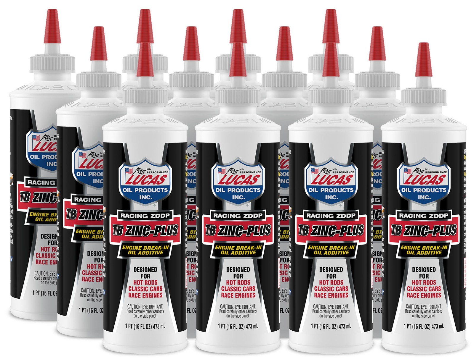 Lucas Oil 10063 Engine Break-In Additive 16 oz - Set of 12