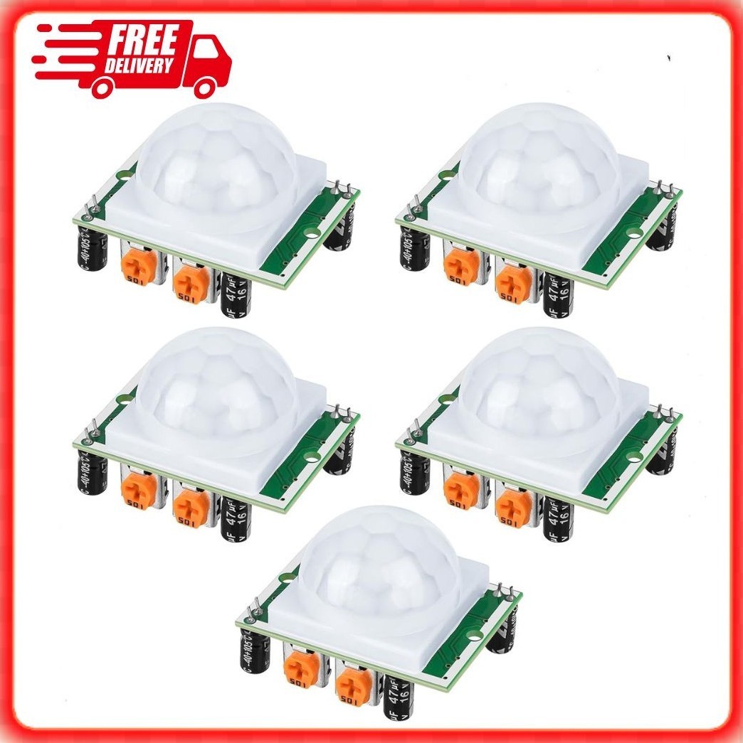 5pcs HC-SR501 PIR Motion Sensor Module Human Body IR Infrared Motion Module