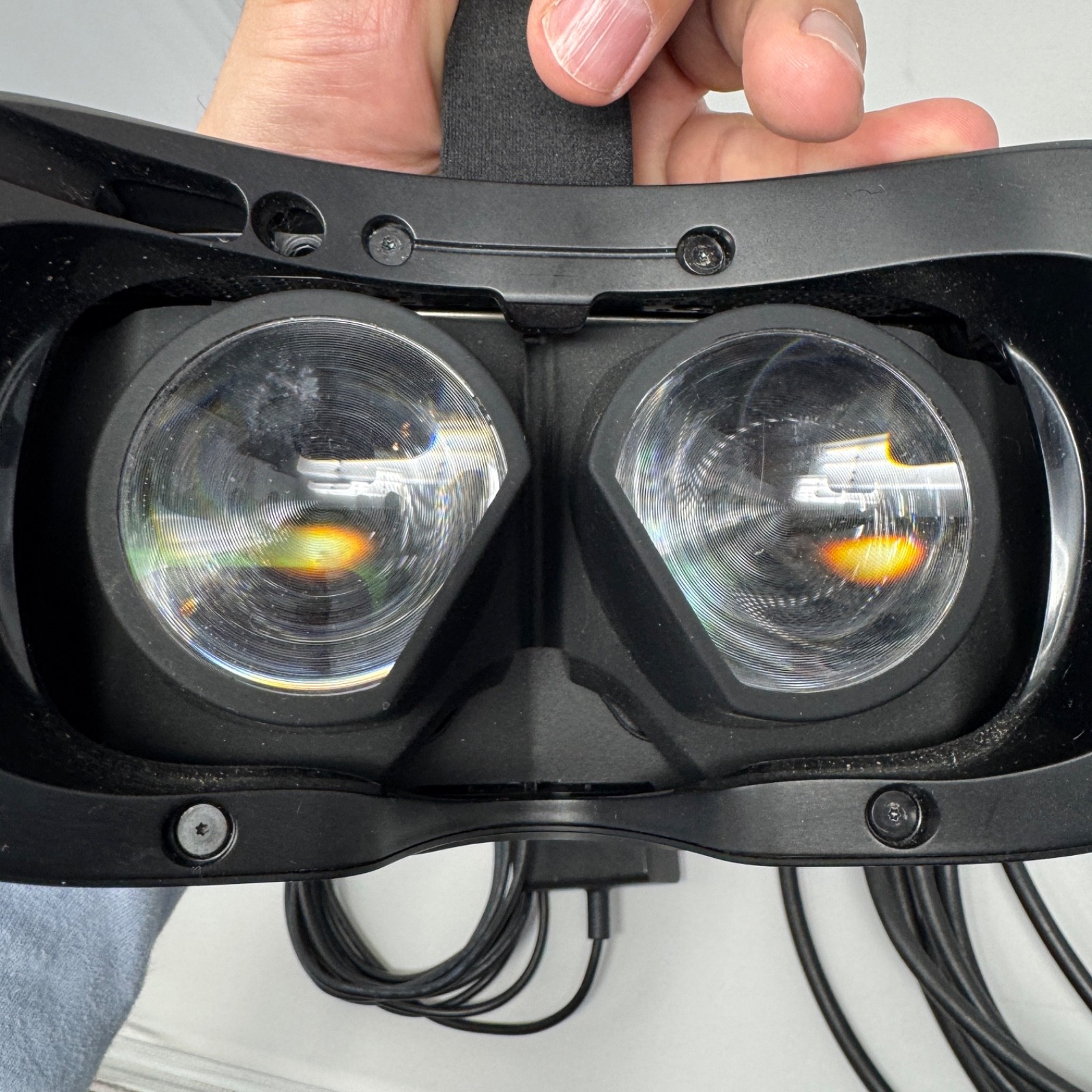 READ Valve Index VR Headset Only – OEM 3-Way Cables – Tested
