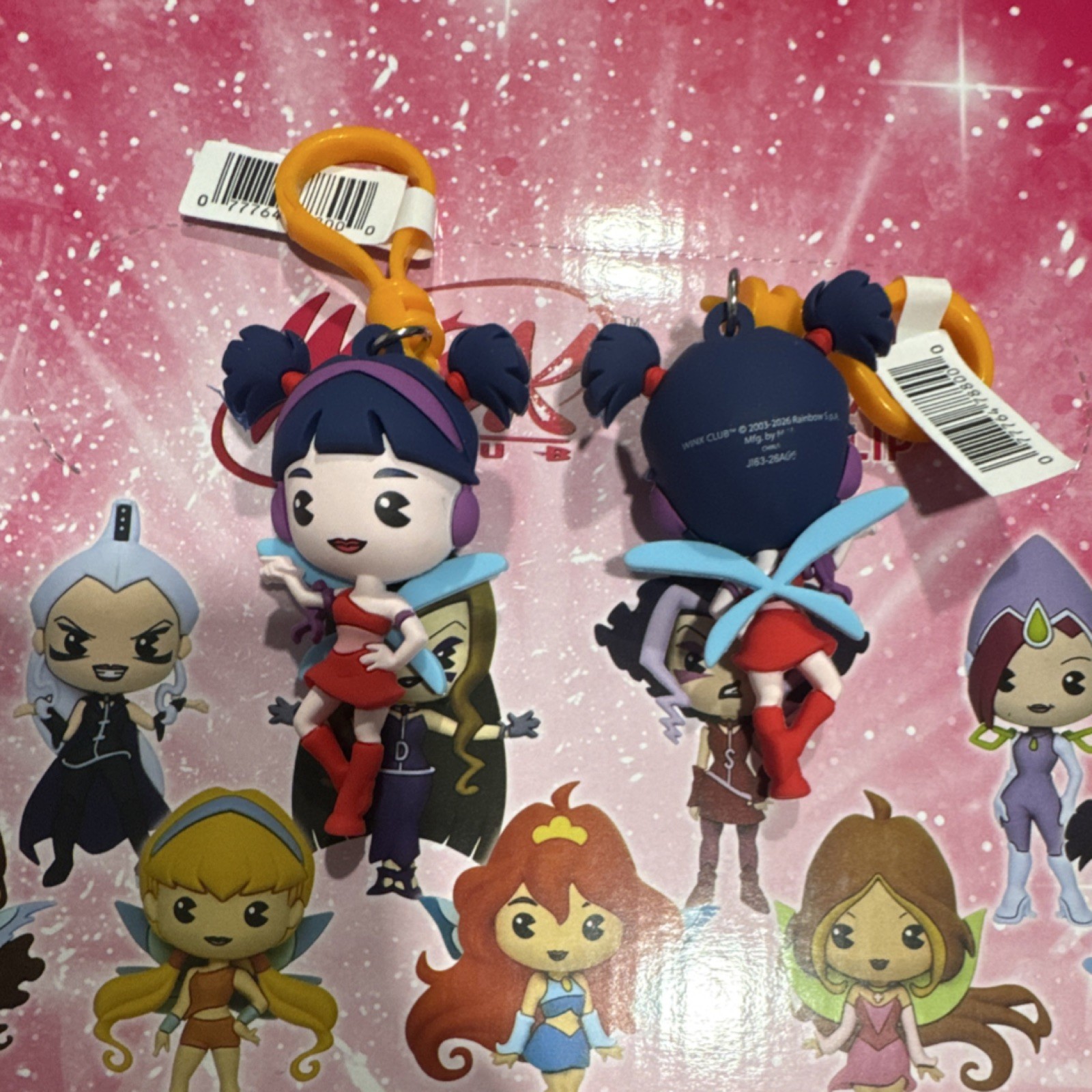Winx Club Figural Bag Clip Keychains Series 1