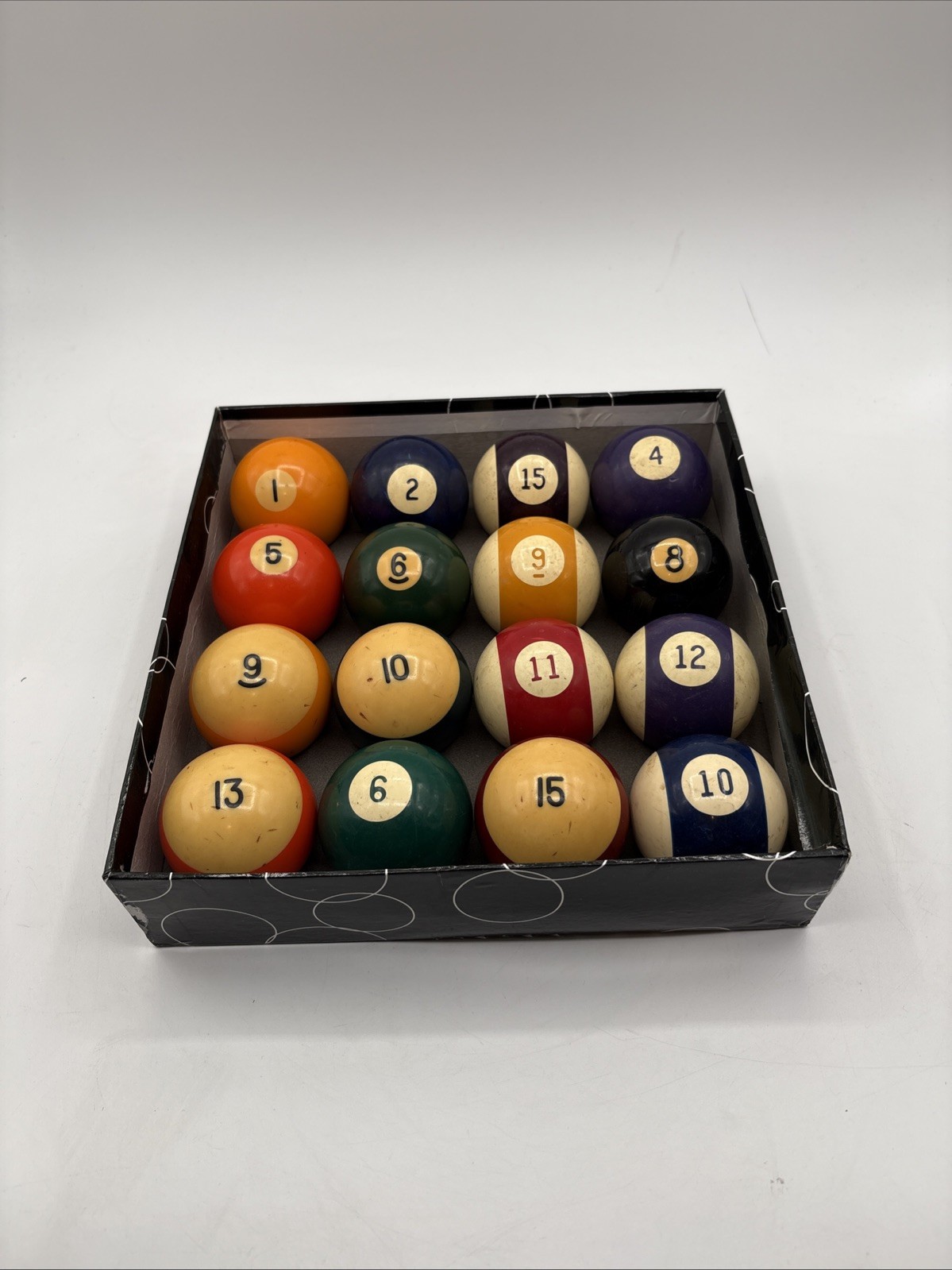 Vintage 1970's Billiards Pool balls Lot Of 16