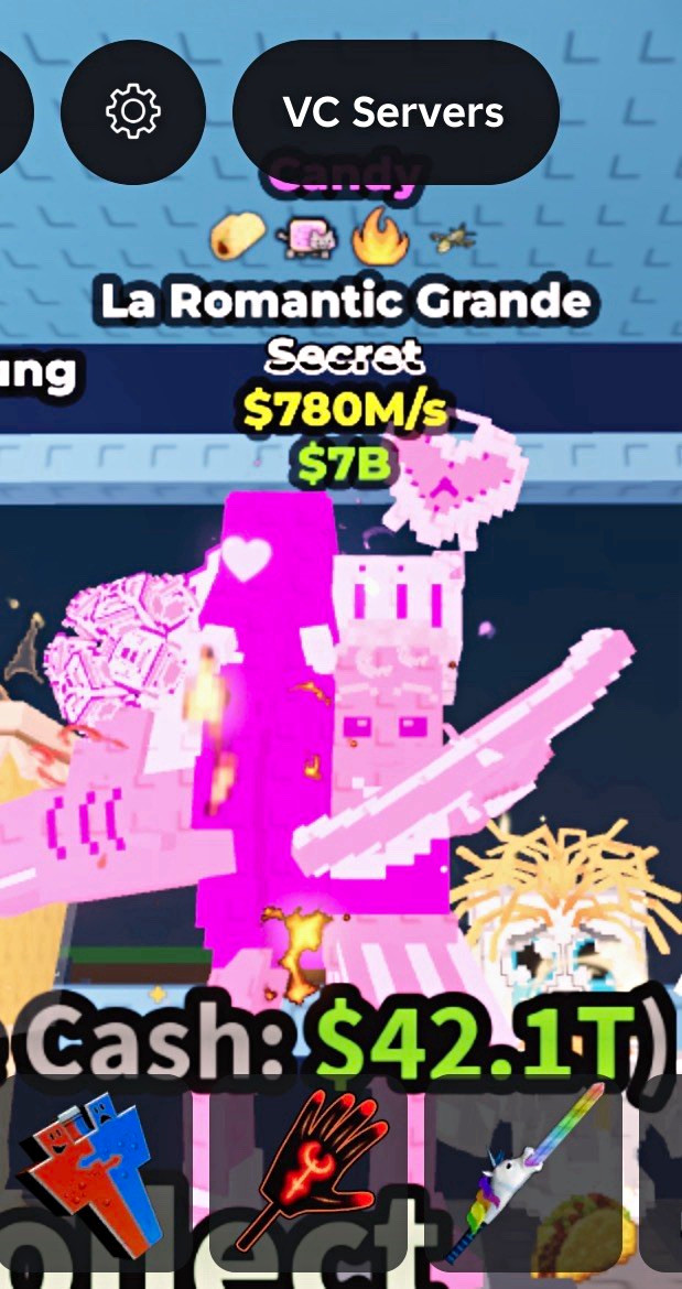 VC Servers Candy Secret La Romantic Grande Virtual Game Item Asset