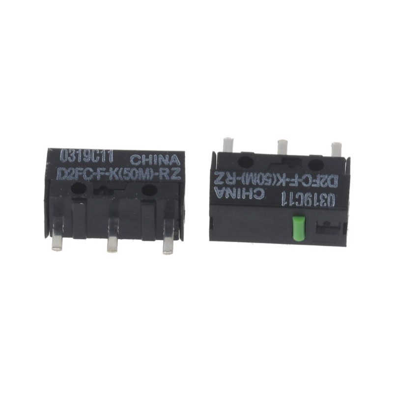 2 Pieces Mouse Micro Switch Fretting Button Suitable for Mouse