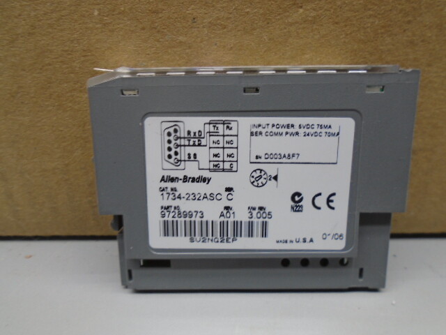 1734-232ASC /C Allen Bradley Interface 1734232ASC N2