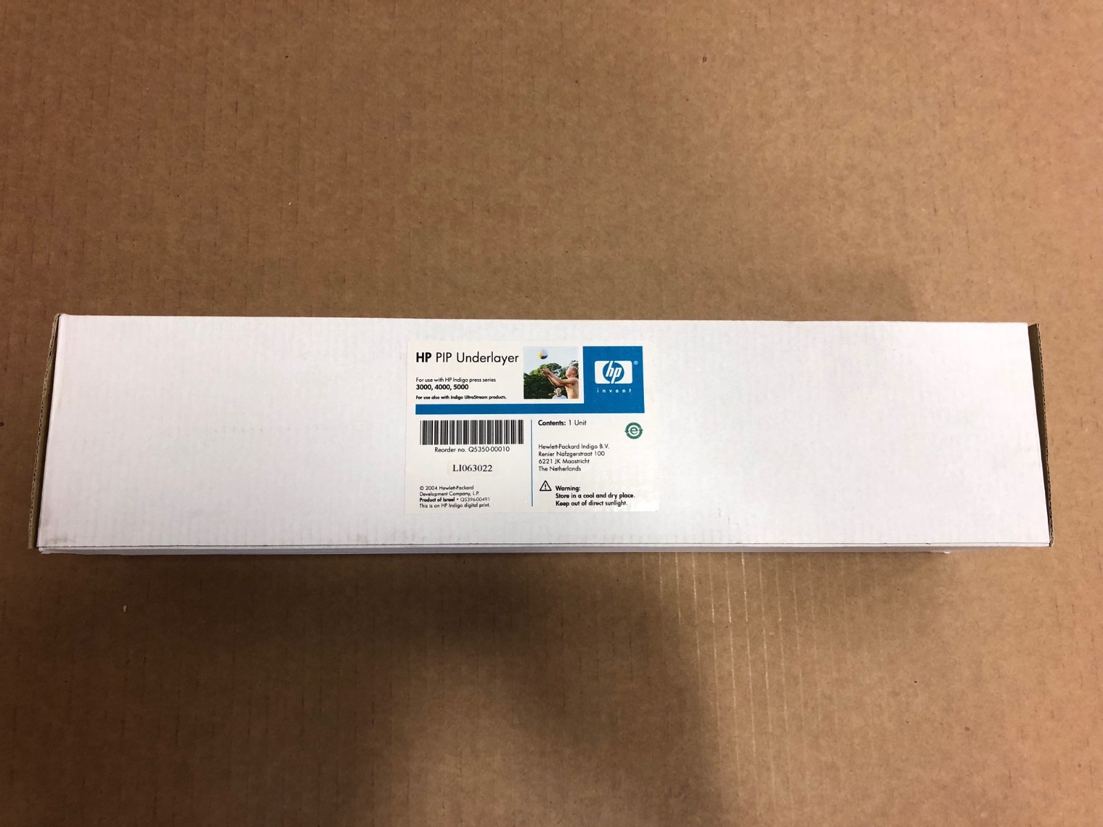 HP indigo PIP Underlayer For Series 3000,4000 and 5000