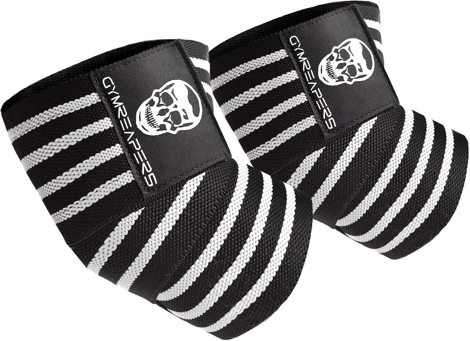 Gymreapers Weightlifting Elbow Wraps 40" Compression Support Brace