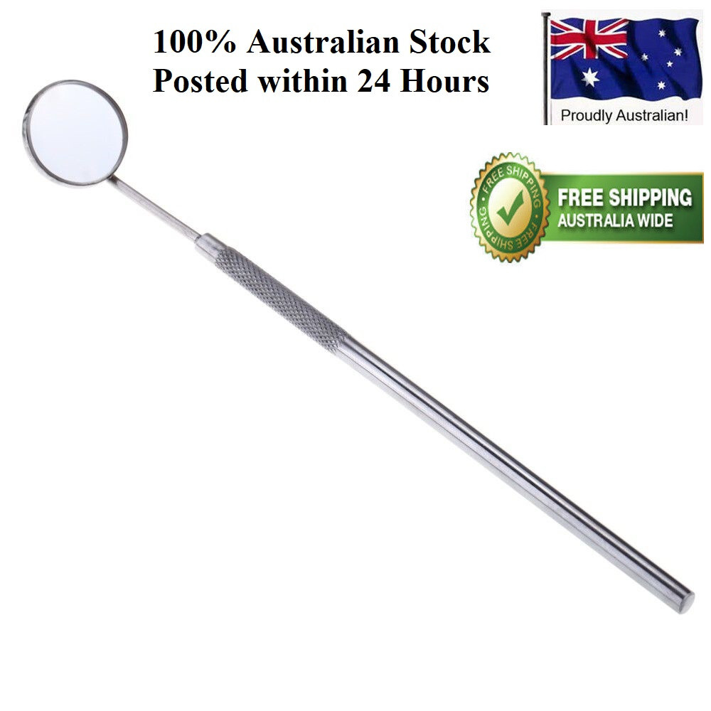 Dental Mirror STAINLESS STEEL Teeth Hygiene Dentist Mouth Examination Mirror