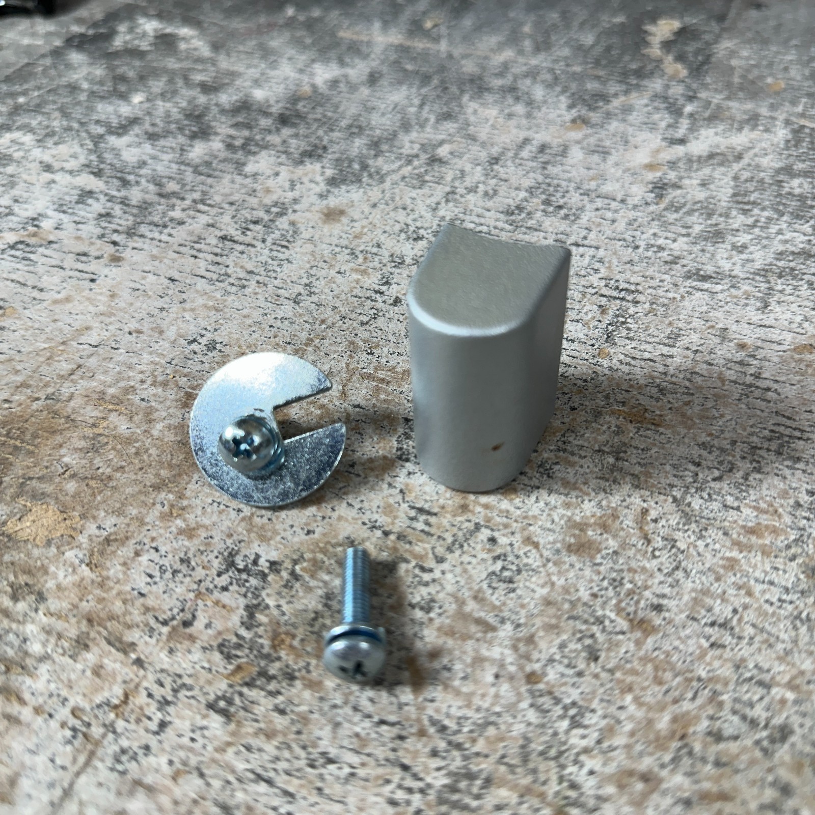 BOSE Replacement Plastic Screw Cap w/ Screw For Bose Speaker Stand (Silver/Gray)