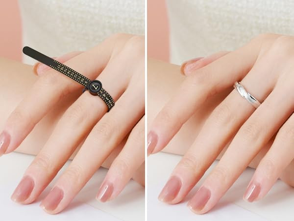 8 Sizes Ring Sizer Adjuster, Invisible Ring Guards for Women & Men, Ring Resizer
