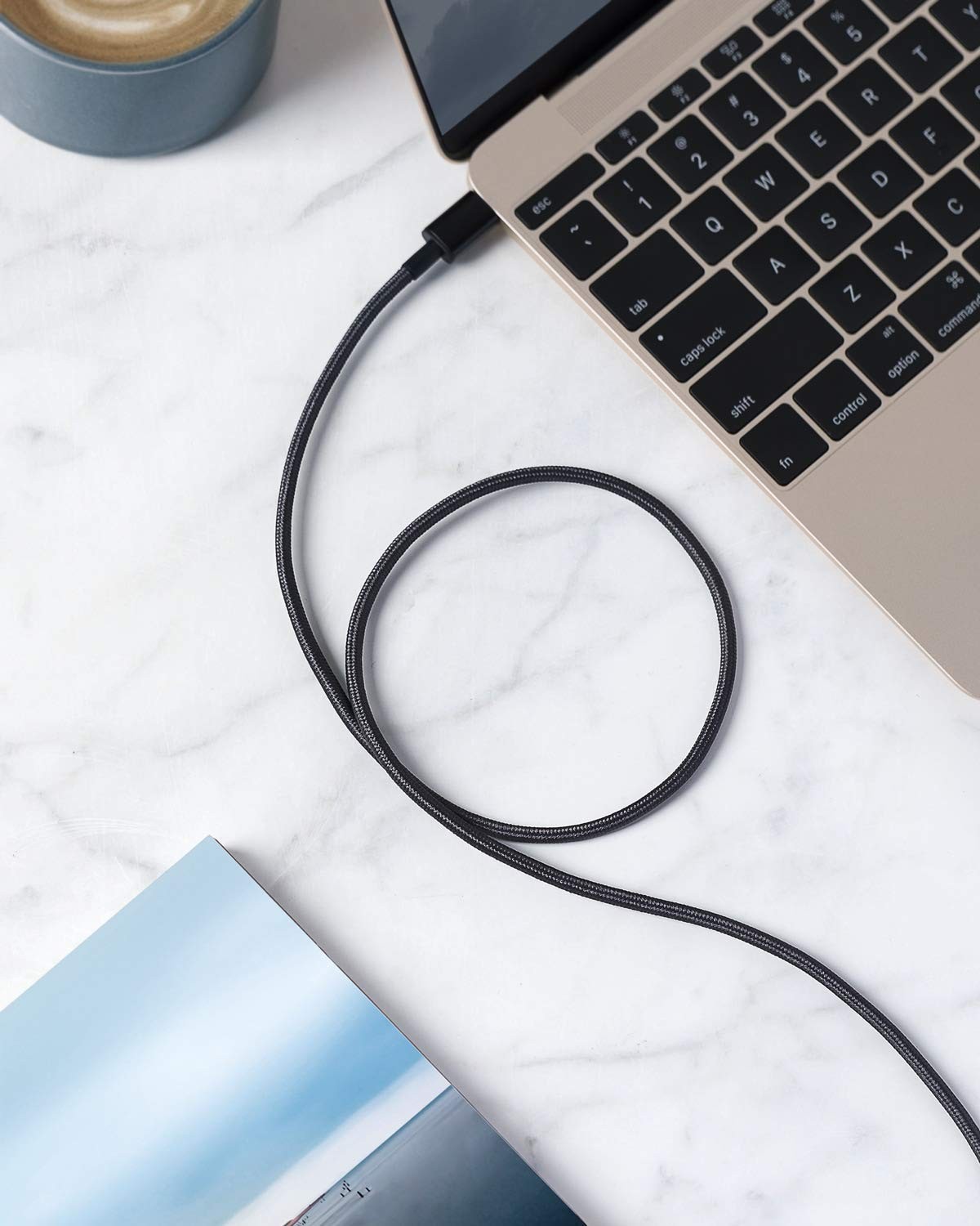 Anker Cable [2 Pack 3ft], USB A to C for iPhone 17 3ft, Black