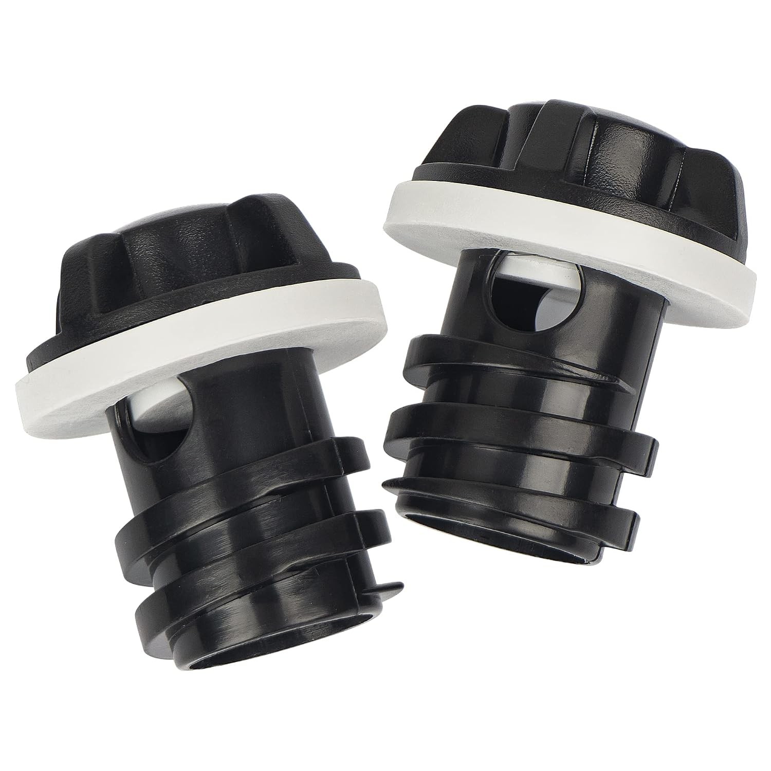 Drain Plug Kit 2 Pack Replacement for Yeti Coolers Black Compatible Drain Plug