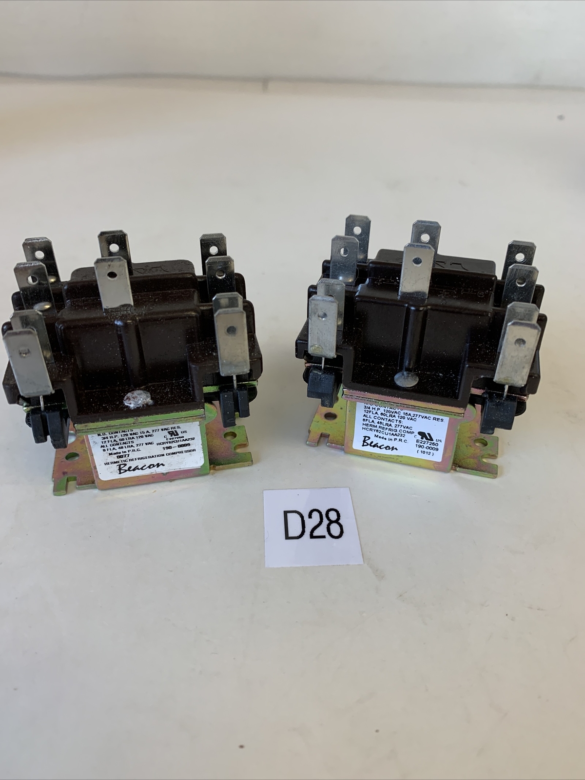 BEACON 90342 RELAY LOT OF 2 FAST SHIPPING!