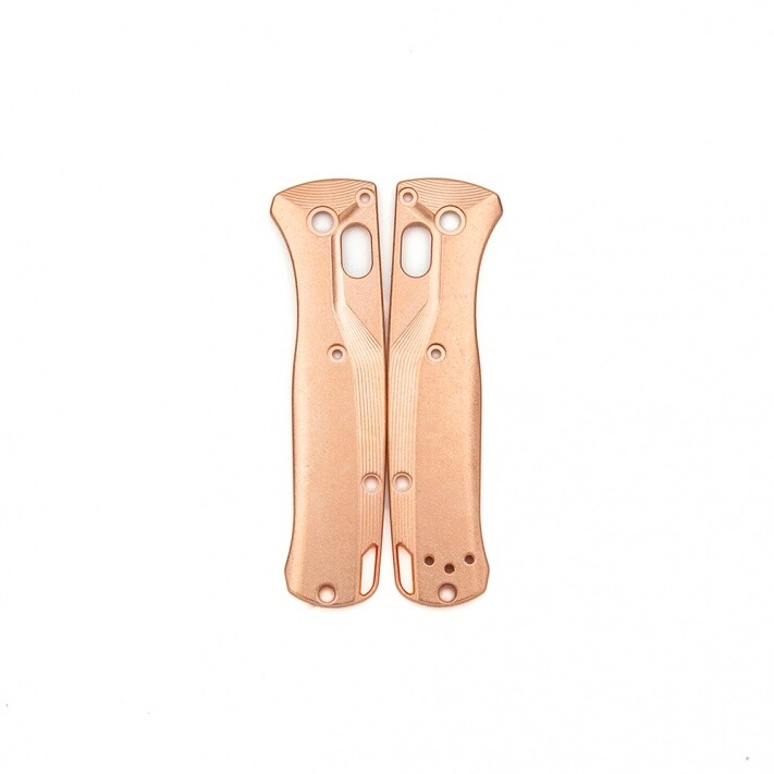 Flytanium Crossfade Copper Scales for Benchmade Mini Bugout  FLY913 Stonewash