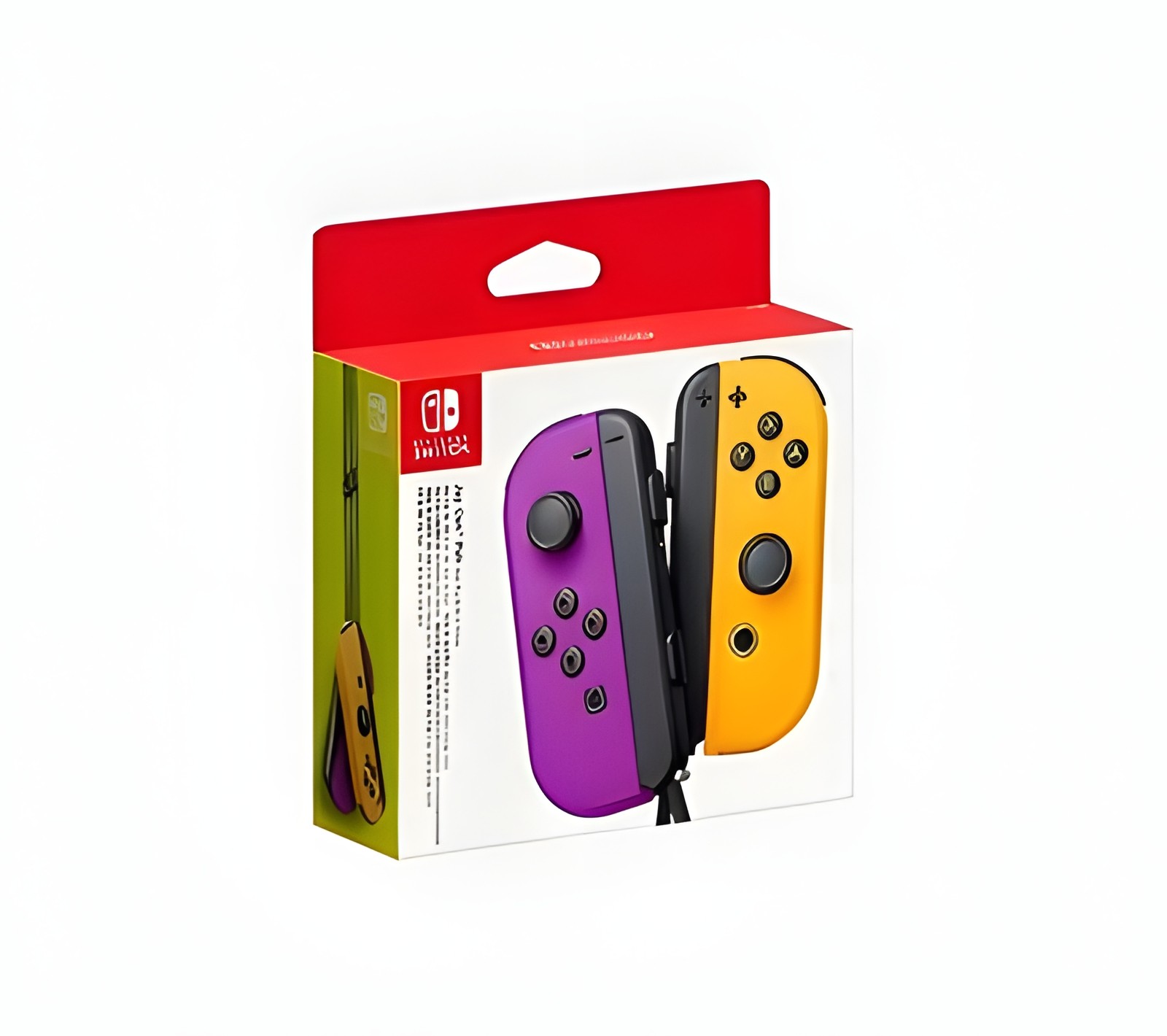 Nintendo Switch Joy-Con OEM Official Wireless Controllers Purple/Orange Pair New