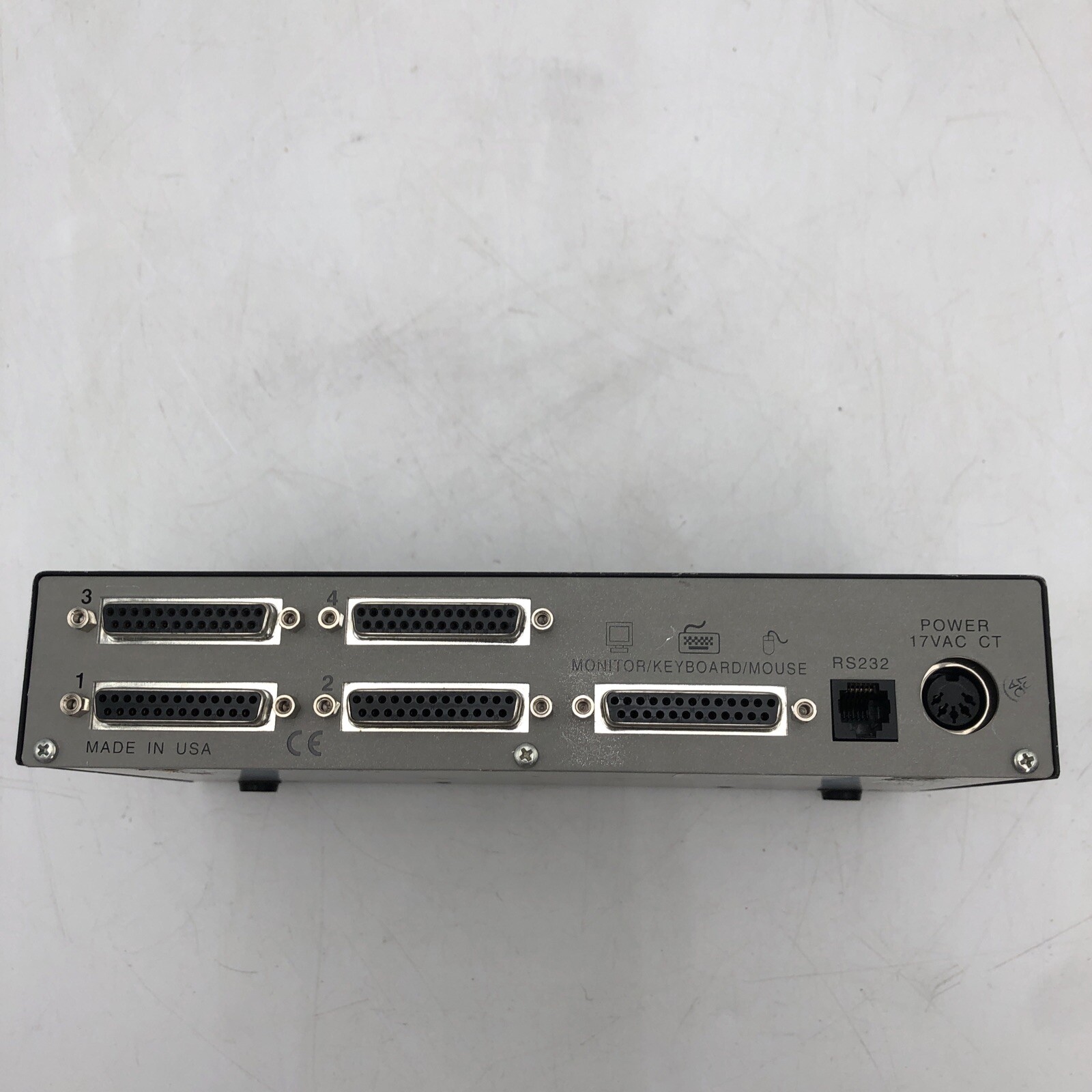 USED BLACK BOX SW722A-R3 SERVSWITCH KVM SECURE SWITCH UNTESTED READ