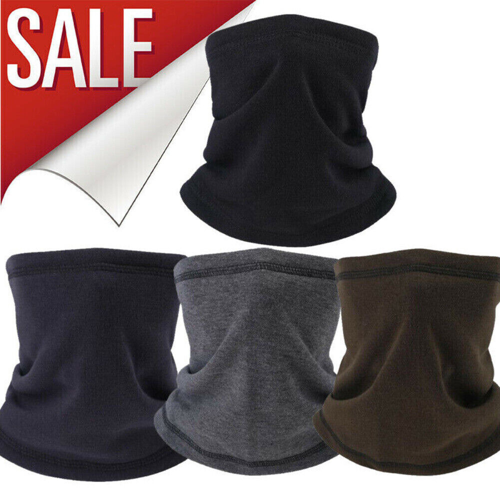 Winter Fleece Face Mask Balaclava Ski Warm Bandana Face Cover Scarf Neck Gaiter
