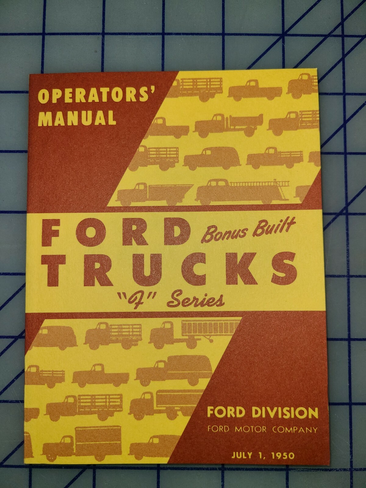 1950 Ford F Series Truck Owners Manual