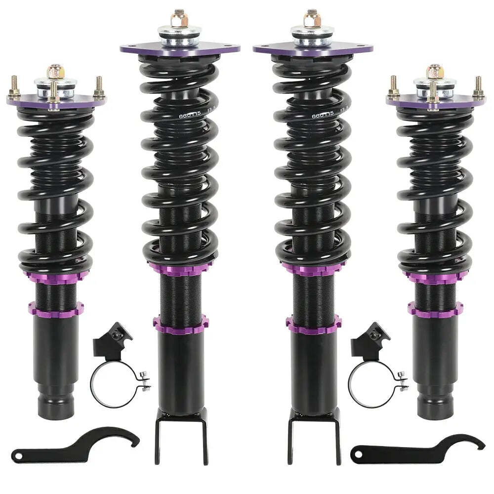 Coilovers Adjustable Suspension Kit For Infiniti G35x 2003-08, G37x 2008-13 AWD