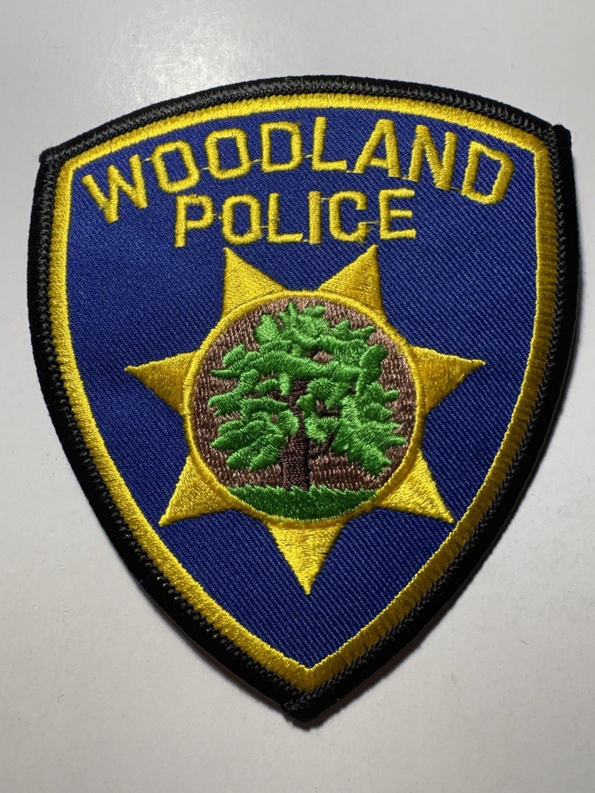 Woodland California Police Patch