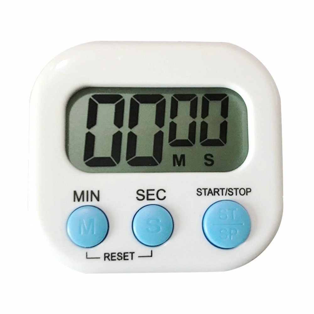 Mini LCD Digital Kitchen Cooking Timer Count Down Up Clock Loud Alarm Magnetic