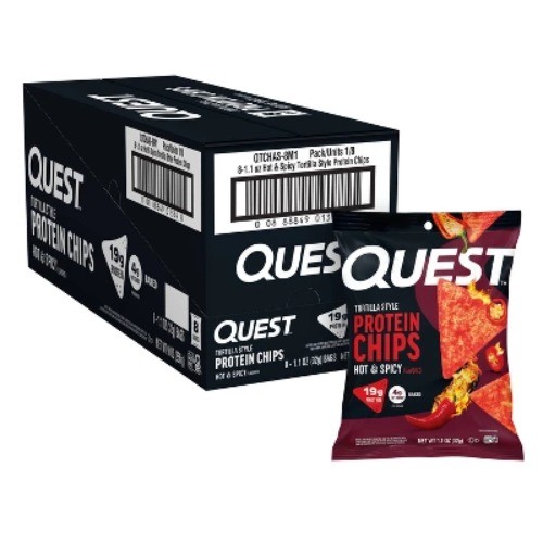 Quest Nutrition Chips Hot & Spicy Tortilla