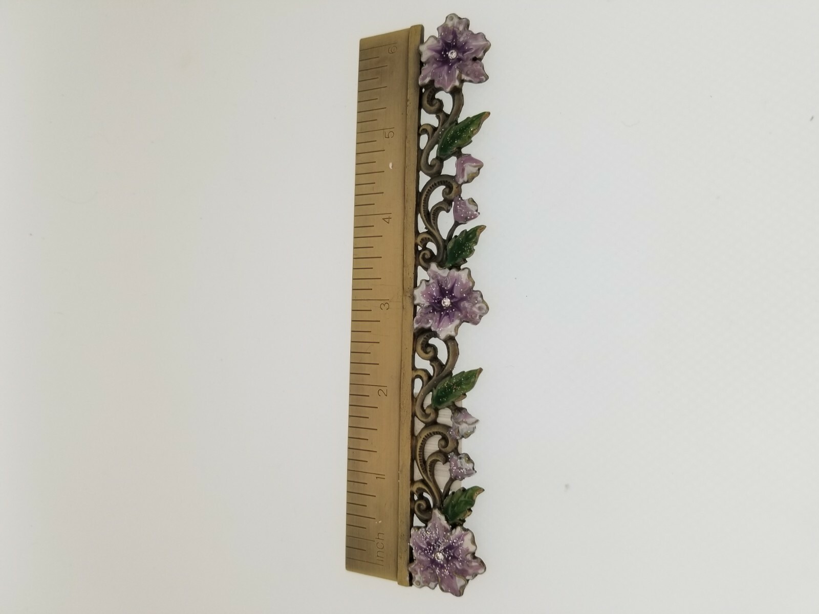Flower Decorated Ruler