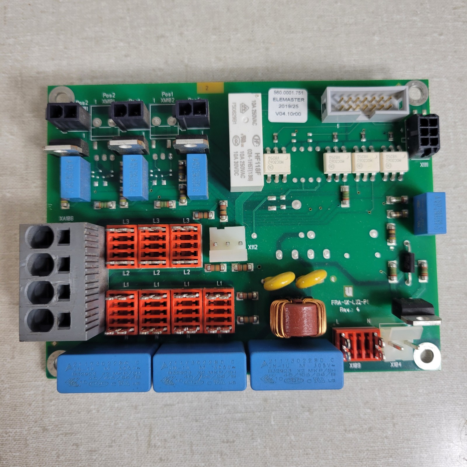 Franke 1560504 V04.10r00 Power I/O PCA Control Board for A800 Espresso Machines