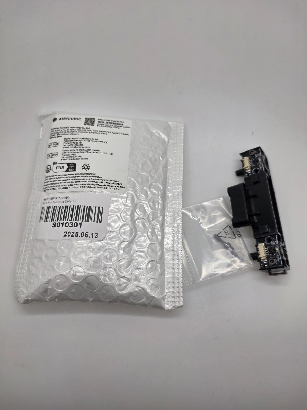 Original Anycubic S1 Combo ACE PRO filament detector S010301