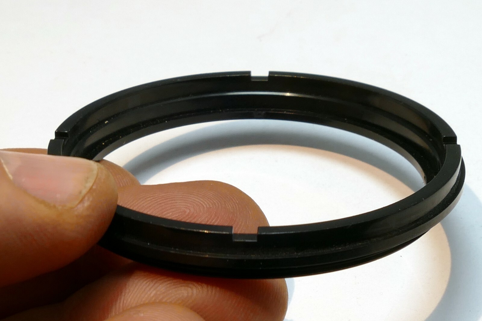 58mm lens ring for camera lens plastic screw in