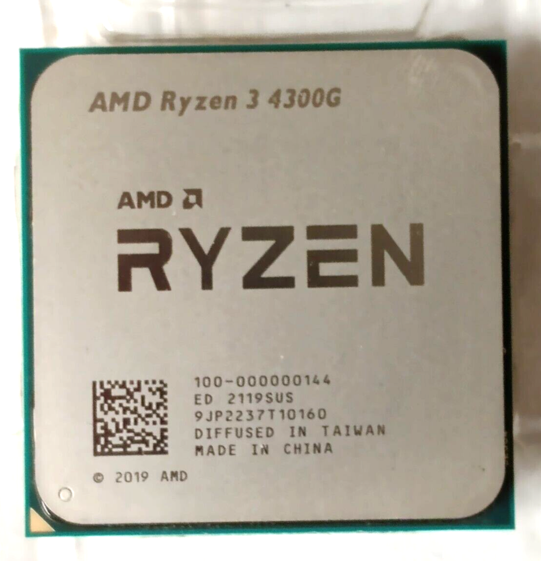 100-000000144 - AMD Ryzen 3 4300g 3.8 GHz AM4 Socket 4C/8T Desktop Processor CPU