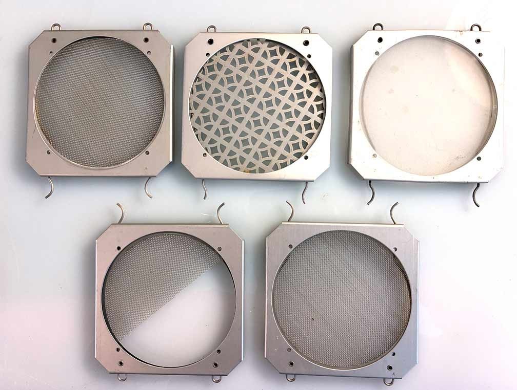 (5) Lowel Light Omni Full Scrim+ Dichro + 3 Fits 4 Way Barndoors HotLight Filter