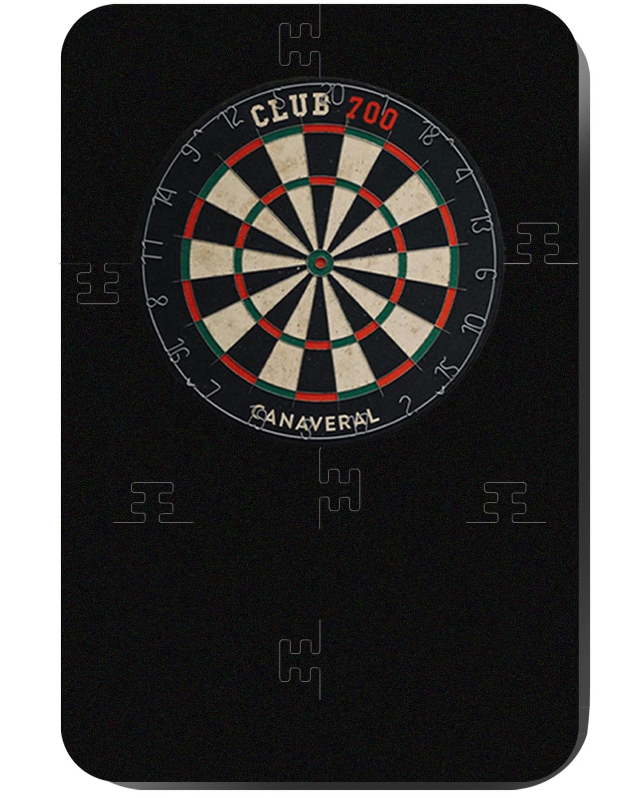 Dart Board Wall Protectors,Extended Length Dartboard Wall Protector,Dartboard...