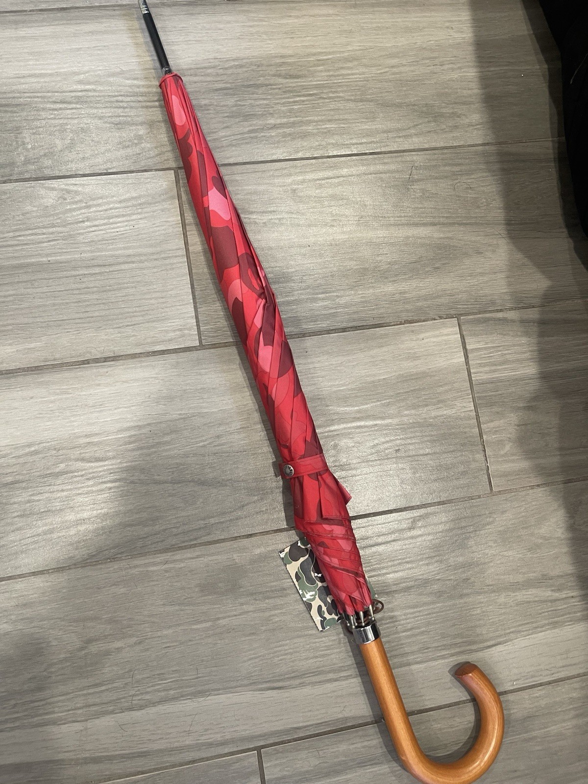 A Bathing Ape Umbrella Red Camo- Authentic