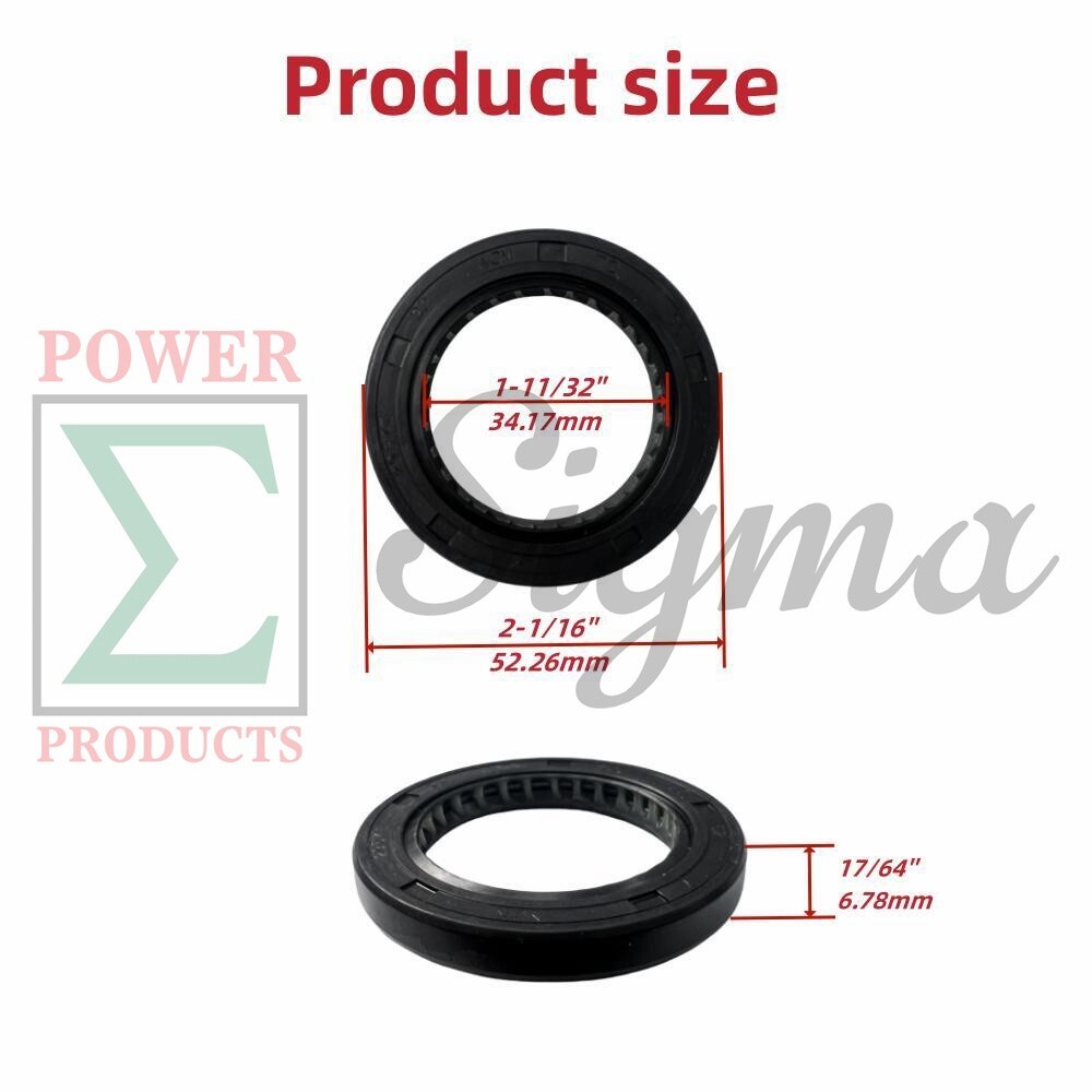 Crankcase Gasket Oil Seal For Predator Generator 5500/6500 7000/8750 7250/9000W