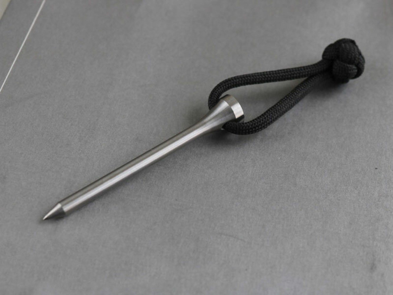PTS Professional Tee Solid Titanium Alloy Golf Tee 2 3/4" 70mm Keychain EDC Tool